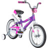 Детский велосипед NOVATRACK NOVARA 16” лиловый 165ANOVARA.LC20